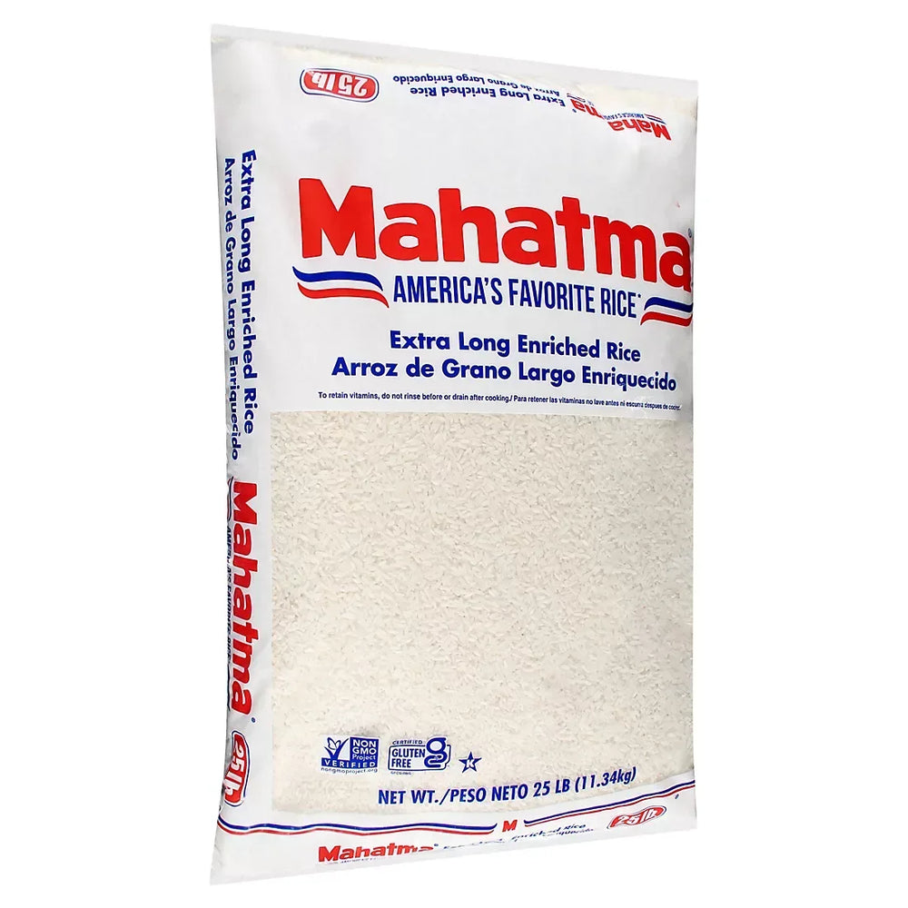 Mahatma Extra Long Grain Enriched Rice, 25 lbs. - USA MEGA SHOP