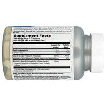 KAL Magnesium Taurate+ supplement facts panel on bottle label