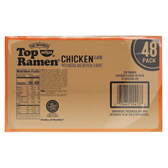 Nissin Top Ramen Chicken Flavor Noodle Soup, 48 pk./3 oz. - USA MEGA SHOP