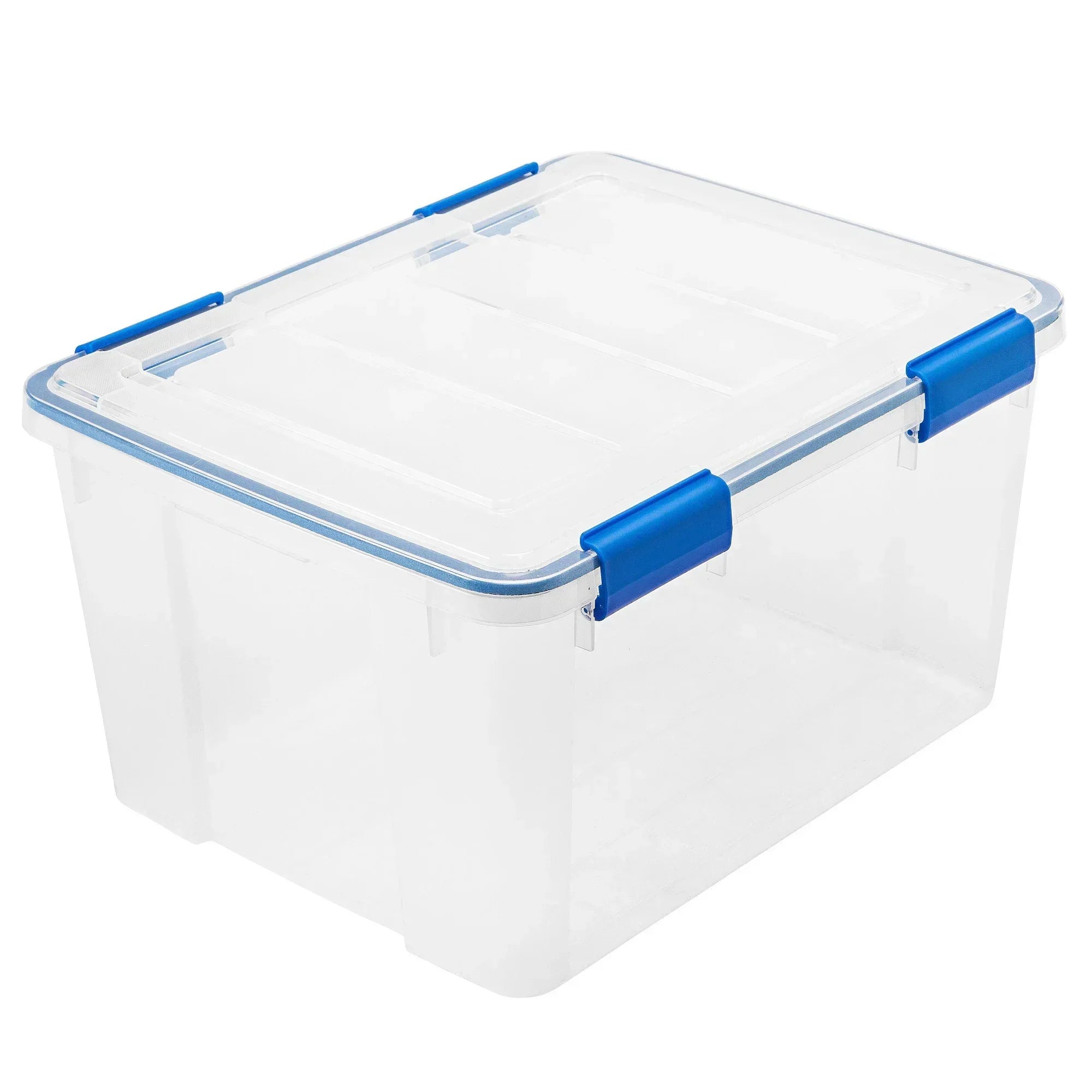 IRIS 44 Quart WeatherPro-Seal Storage Bin, 4-pack - USA MEGA SHOP