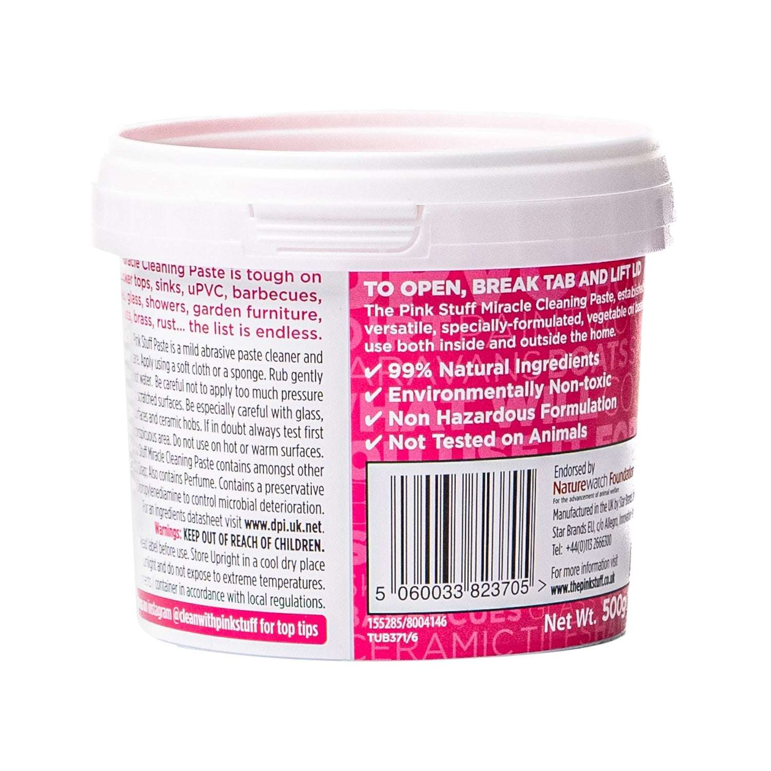 The Pink Stuff, Miracle Cleaning Paste, All-Purpose Cleaner, 17.63 oz.