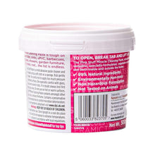 Miracle cleaning paste tub, showing ingredient and care label panel with barcode