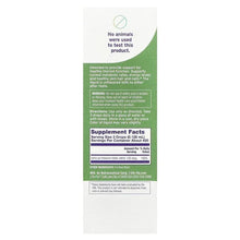 Life-flo liquid iodine plus supplement box back panel with supplement facts