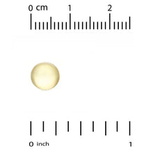Soft gelatin DHA chewable capsule with size ruler markings
