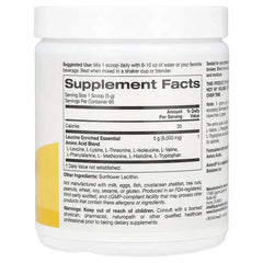 Super Nutrition, Leucine Enriched Essential Amino Acids with L-Leucine, L-Lysine, L-Threonine, and L-Isoleucine, Unflavored, 10.58 oz (300 g) - USA MEGA SHOP