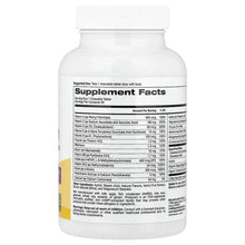 Women’s multivitamin bottle back showing Supplement Facts