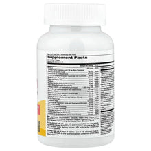 Women multivitamin bottle back panel showing Supplement Facts table