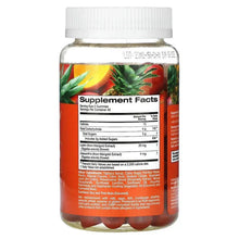 California Gold Nutrition lutein & zeaxanthin gummy supplement bottle, supplement facts panel