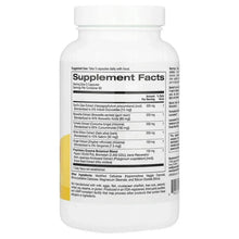 Turmeric Joint Complex supplement bottle back Supplement Facts panel