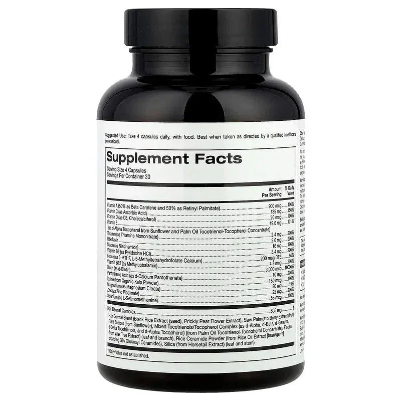California Gold Nutrition, Beauty, Men's Hair Multivitamin, 120 Veggie Capsules - USA MEGA SHOP