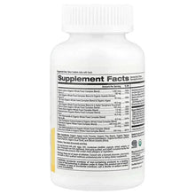 Super Nutrition multivitamin bottle Supplement Facts label with nutrition and serving details