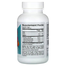 Kids omega-3 fish oil supplement facts label on bottle