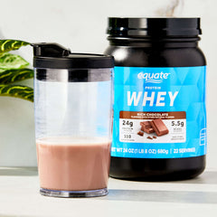 Equate Whey Protein Powder, Rich Chocolate, 24 oz