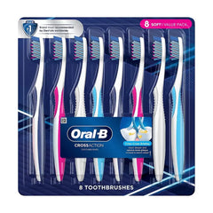 Oral-B Cross Action Manual Toothbrushes, 8 pk. - USA MEGA SHOP