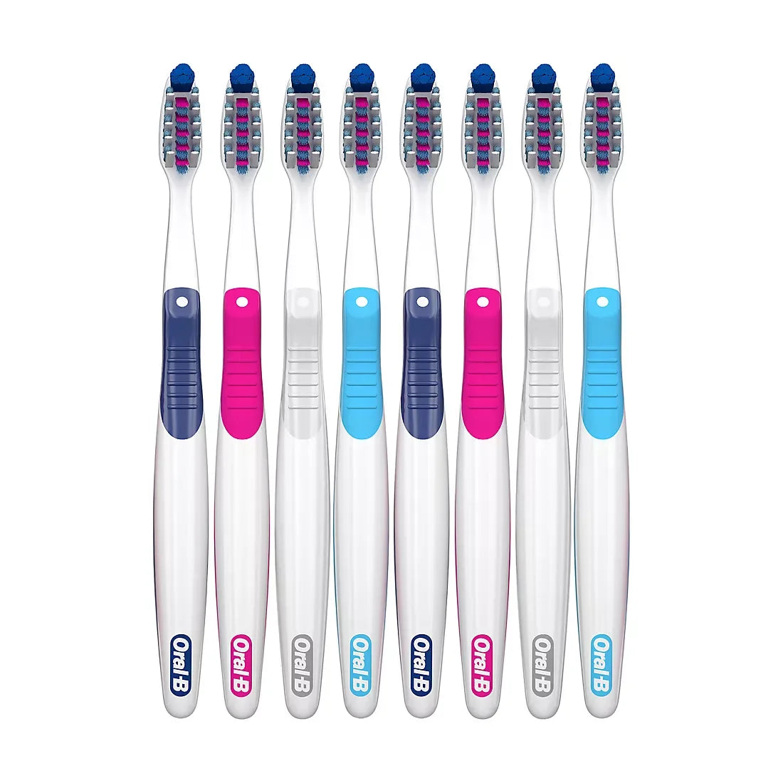 Oral-B Cross Action Manual Toothbrushes, 8 pk. - USA MEGA SHOP