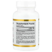Taurine 1,000 mg veggie capsules bottle, Supplement Facts label