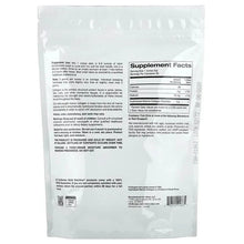 Collagen peptides pouch back panel with Supplement Facts and ingredient text