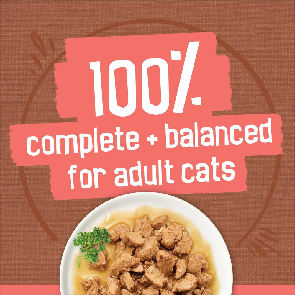 Purina Friskies Extra Chunky Gravy Variety Pack, Wet Cat Food, 5.5 oz Cans, 24 Pack - USA MEGA SHOP