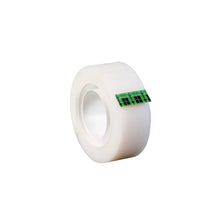 Scotch Magic Tape roll close-up with transparent tape on white core