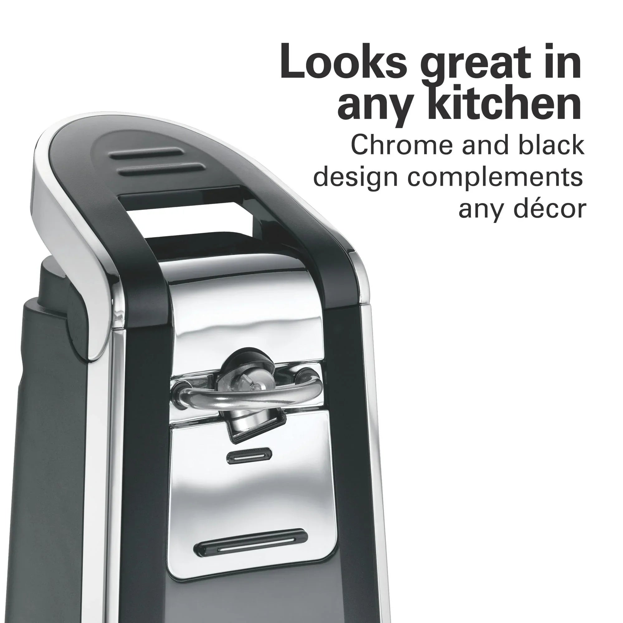Hamilton Beach Smooth Edge Automatic Electric Can Opener, Black & Stainless - USA MEGA SHOP