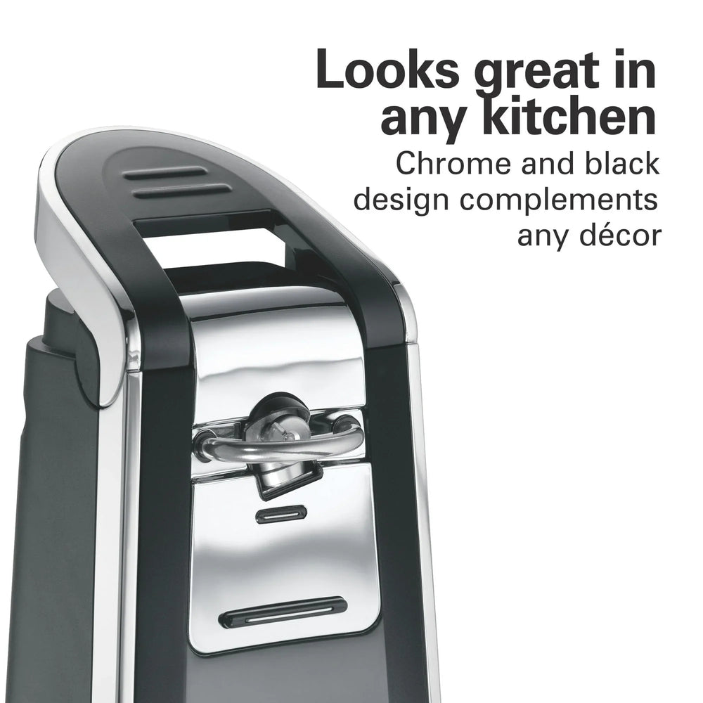Hamilton Beach Smooth Edge Automatic Electric Can Opener, Black & Stainless - USA MEGA SHOP