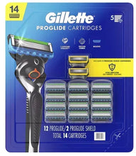Gillette ProGlide razor blade cartridges multipack, 14 refills in blister pack