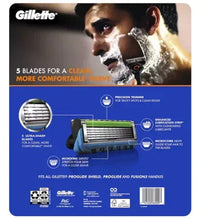 Gillette ProGlide Shield razor blade cartridges, 5-blade pack with trimmer inset