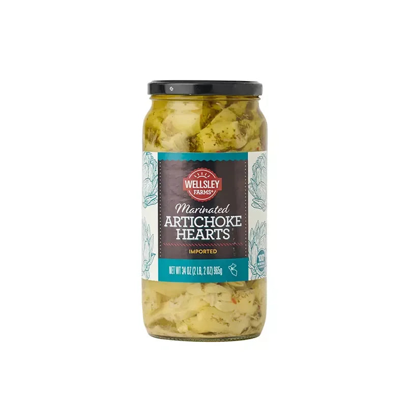 Wellsley Farms Marinated Artichokes, 34.6 oz. - USA MEGA SHOP