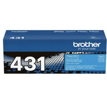 Brother TN431C cyan toner cartridge box with 1800 pages detail