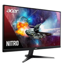 Acer Nitro gaming monitor with 'acer' label and Nitro artwork, front view
