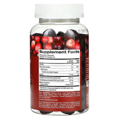 California Gold Nutrition, Cranberry & Probiotic Gummies with Cranberry Concentrate, Fructooligosaccharides and Bacillus coagulans, Natural Cranberry, 90 Vegetarian Gummies