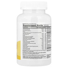 Prenatal multivitamin bottle supplement facts panel with nutrient listing