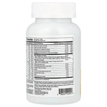 Prenatal multivitamin bottle back label with Supplement Facts panel and barcode