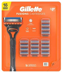 Gillette Fusion5 Razor Refills for Men, 16 ct.