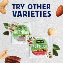 Assorted Nut-rition snack bags with “Try other varieties” text and mixed nut illustrations