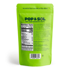 Pop & Sol by Nuts.com, Jalapeño Cashews, 4 oz Bag