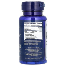 Sea-Iodine supplement bottle back label with Supplement Facts and ingredient information