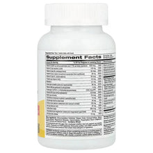Prenatal multivitamin bottle back label with Supplement Facts and ingredient text