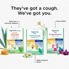 Hyland's Kids Organic All-in-One Cough Syrup, Daytime, Ages 1–12, 4 fl oz