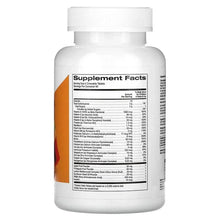 Kids chewable multivitamin bottle back with Supplement Facts panel.