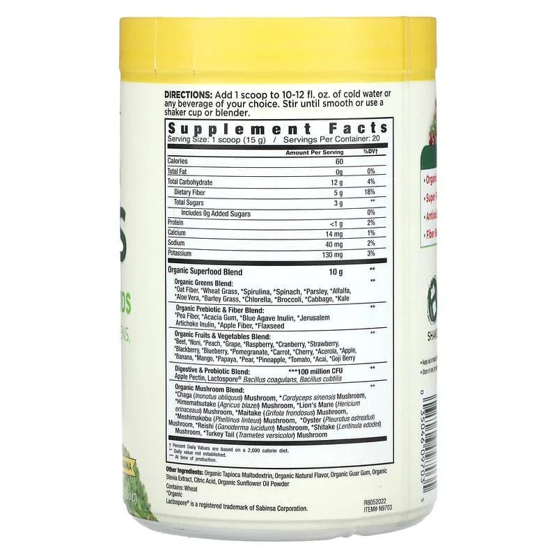 Country Farms, Super Greens, Alkalizing Formula
