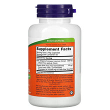 NOW DGL with Aloe Vera Supplement Facts label on bottle back