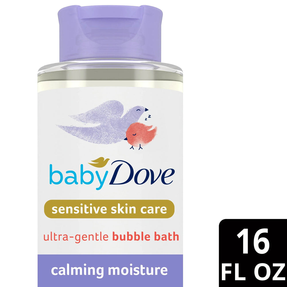 Baby Dove Ultra-Gentle Bubble Bath Calming Moisture Sensitive Skin, 16 oz - USA MEGA SHOP