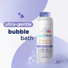 Baby Dove Ultra-Gentle Bubble Bath Calming Moisture Sensitive Skin, 16 oz - USA MEGA SHOP