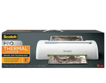Scotch PRO Thermal Laminator retail box with machine front view