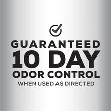 Cat litter odor control guarantee: 10 day odor control when used as directed