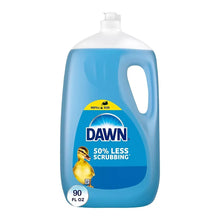 Blue Dawn dishwashing liquid refill bottle, 90 oz, with handle and cap
