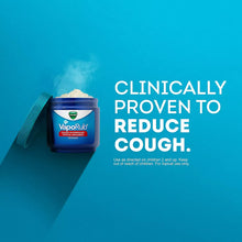 Vicks VapoRub topical ointment jar with vapor puff