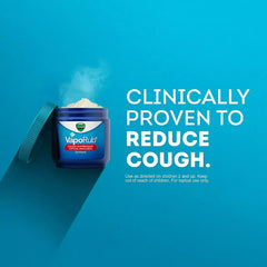 Vicks VapoRub Cough Suppressant Topical Analgesic Ointment, 2 pk./3.53 oz.