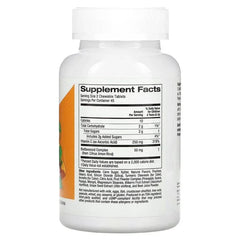 California Gold Nutrition, Chewable Vitamin C with Bioflavonoid Complex for Children, Orange, 90 Vegetarian Tablets